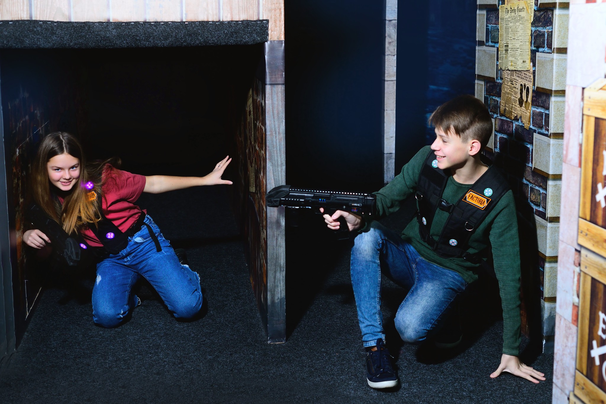 Что круче: NERF или лазертаг?