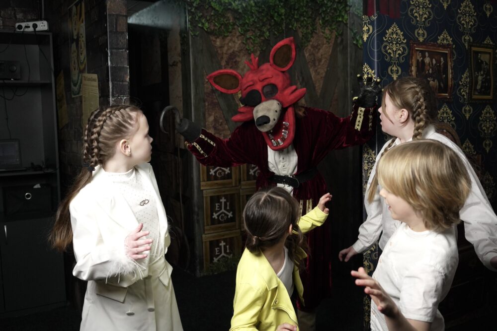 Факторія, Factoria, гра FNaF, Фнаф, Фоксі, фнан на день народження, хованки в реальності, випускний