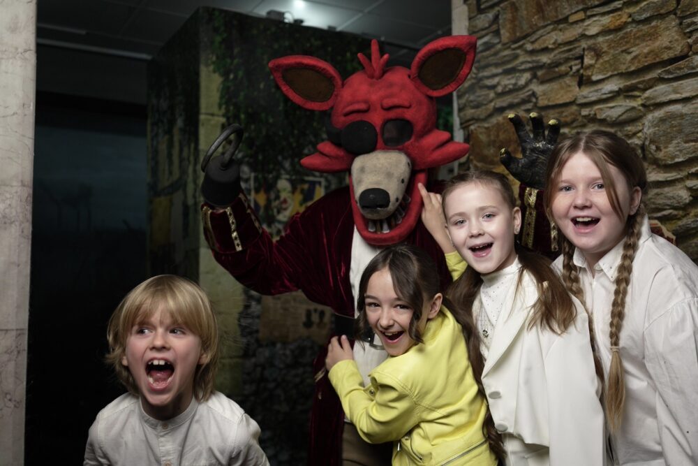 Факторія, Factoria, гра FNaF, Фнаф, Фоксі, фнан на день народження, хованки в реальності, випускний